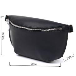 Сумка Shvigel Бананка Чорна Фото 2