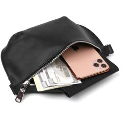 Сумка Shvigel Бананка Чорна Фото 5