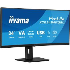 Монитор iiyama XCB3494WQSU-B1 Фото 1
