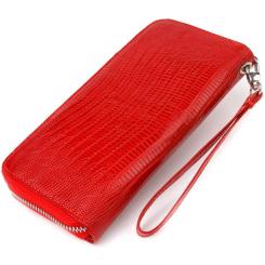 Кошелек Canpellini Из натуральной кожи Красный Фото 1