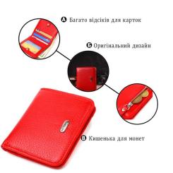 Кошелек Canpellini Из натуральной кожи флотар Красный Фото 3