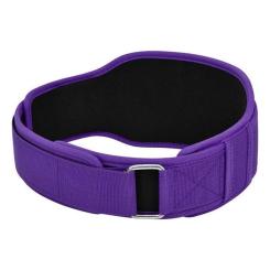 Атлетический пояс RDX RX5 Double Belt неопреновий Purpel XS Фото 3