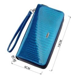 Кошелек Kivi Из экокожи Синий Фото 3