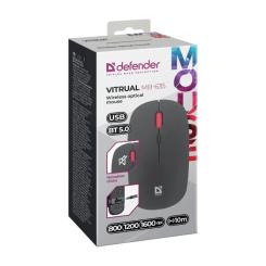 Мышка Defender Vitrual MB-635 Wireless/Bluetooth Black Фото 5