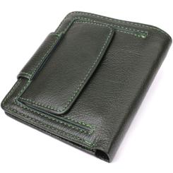 Кошелек ST Leather З натуральної шкіри Зелений Фото 1