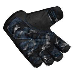 Перчатки для фитнеса RDX T2 Half Blue Plus M Фото 4