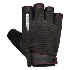 Перчатки для фитнеса RDX T2 Half Red XL Фото 2