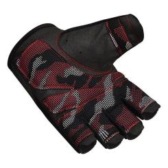 Перчатки для фитнеса RDX T2 Half Red XL Фото 3