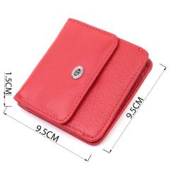 Кошелек ST Leather Из натуральной кожи Красный Фото 2