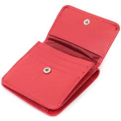 Кошелек ST Leather Из натуральной кожи Красный Фото 4