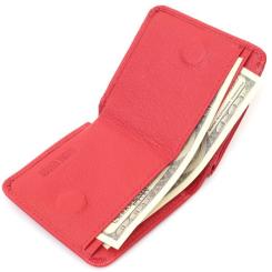 Кошелек ST Leather Из натуральной кожи Красный Фото 8