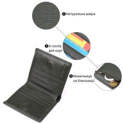 Кошелек ST Leather Из натуральной кожи Зеленый Фото 3