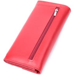 Кошелек ST Leather Из натуральной кожи Красный Фото 1