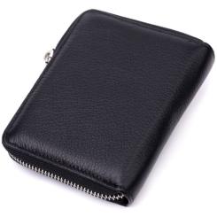 Кошелек ST Leather Из натуральной кожи Черный Фото 1