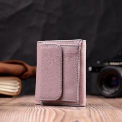 Кошелек ST Leather Из натуральной кожи Бежевый Фото 8