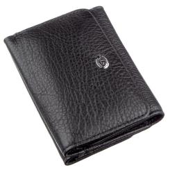 Кошелек ST Leather Из кожи Черный Фото