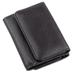 Кошелек ST Leather Из кожи Черный Фото 1