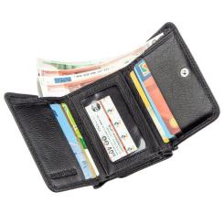 Кошелек ST Leather Из кожи Черный Фото 4