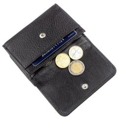 Кошелек ST Leather Из кожи Черный Фото 6