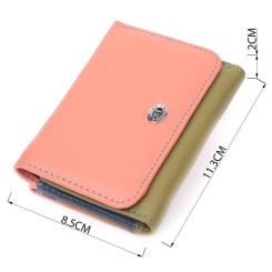 Кошелек ST Leather Из натуральной кожи Разноцветный Фото 2