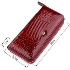 Кошелек ST Leather Бордовый Фото 2