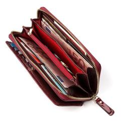 Кошелек ST Leather Бордовый Фото 6