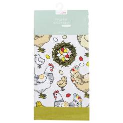 Полотенце Home Line кухонное Курочки 40x60 см Фото