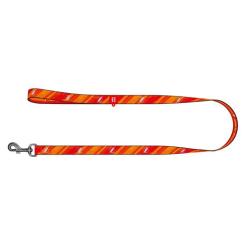 Поводок для собак WAUDOG Nylon "Флеш Лого" світловідбивний M Фото 1
