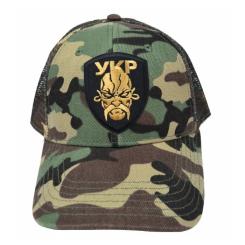 Кепка coFEE Army mesh "УКР" зелений камуфляжний Фото 1