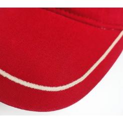 Кепка coFEE Plain canvas червоний Фото 4