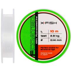 Флюорокарбон X-Fish FCoated 10m 0.14mm 2.3kg Фото