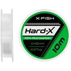 Флюорокарбон X-Fish Hard-X 10m (clear) 0.45mm 9.37kg Фото