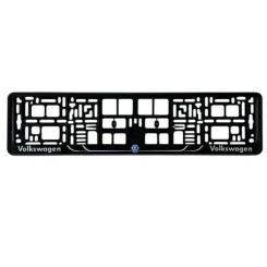 Рамка номерного знака Poputchik Volkswagen Фото