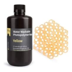 Фотополимерная смола ELEGOO Resin, Water Washable, 1кг, yellow Фото