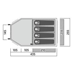 Палатка Easy Camp Hidra 4 (120490) Фото 6
