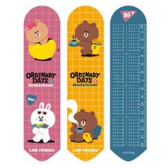 Закладки для книг Yes 2D Line Friends brown Фото