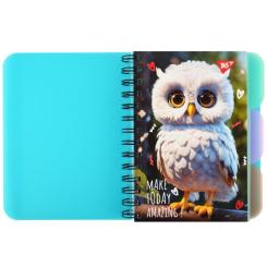 Блокнот Yes В6 Owl 144 листа пластиковая обложка Фото