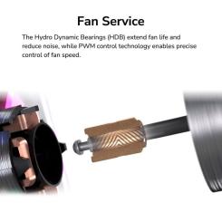 Кулер для корпуса Cougar SC140 ARGB Фото 7