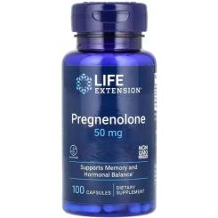 Витаминно-минеральный комплекс Life Extension Прегненолон, Pregnenolone, 100 капсул Фото