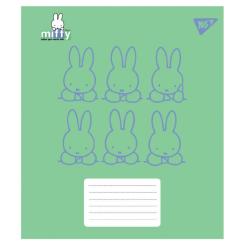 Тетрадь Yes Miffy Bunny А5 12 аркушів коса лінія Фото 1