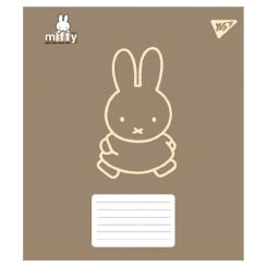 Тетрадь Yes Miffy Bunny А5 12 аркушів коса лінія Фото 2