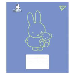 Тетрадь Yes Miffy Bunny А5 12 аркушів коса лінія Фото 5