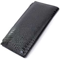 Кошелек ST Leather З натуральної шкіри Чорний Фото 1