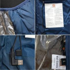 Жилет с подогревом Thermalli Val Cenis синій XXL Фото 6