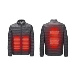 Куртка с подогревом Thermalli Meribel чорний M Фото 3