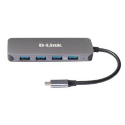 Концентратор D-Link DUB-2340 3xUSB3.0 1xUSB3.0 1xUSB Фото 1