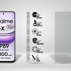 Пленка защитная Armorstandart Matte Realme 14x 5G Фото 1
