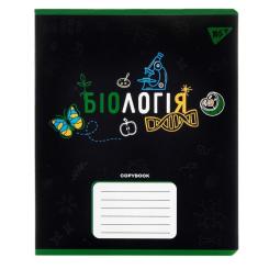 Тетрадь Yes предметний БІОЛОГІЯ Black 48 аркушів, клітинка Фото