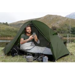Палатка Naturehike одномісний з футпринтом Cycling 1 NH18A095-D зелен Фото 5