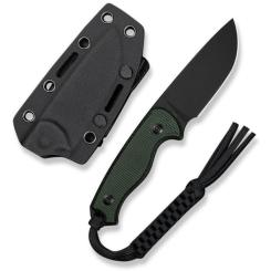 Нож Civivi Timberbark, Green Micarta, Darkwash Фото 3